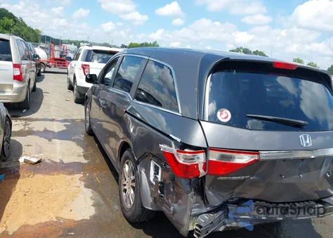 2012 Honda Odyssey Ex-L z USA, uszkodzony, nr VIN 5FNRL5H67CB105175